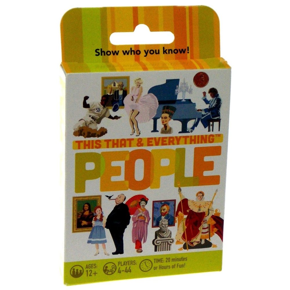 Outset Media This That & Everything People Game Teammates Guessing Family Party